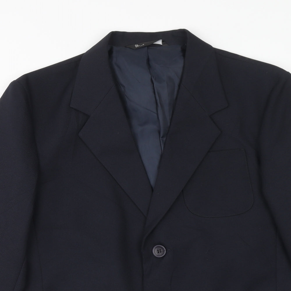 Mens UK Size 34 BHS Regular Blue Suit Jacket