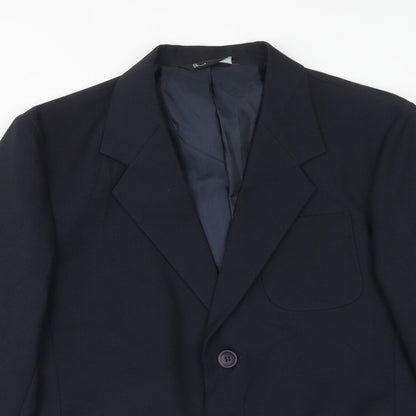 Mens UK Size 34 BHS Regular Blue Suit Jacket