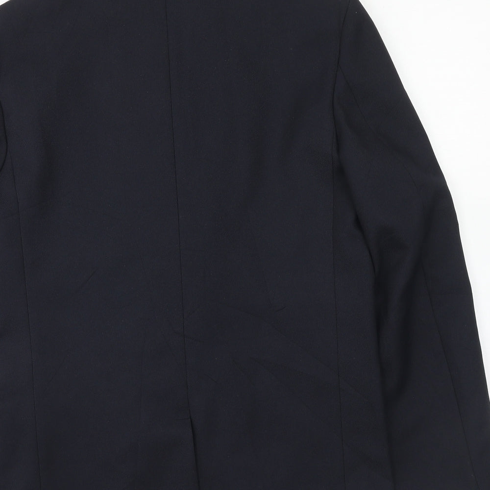 Mens UK Size 34 BHS Regular Blue Suit Jacket