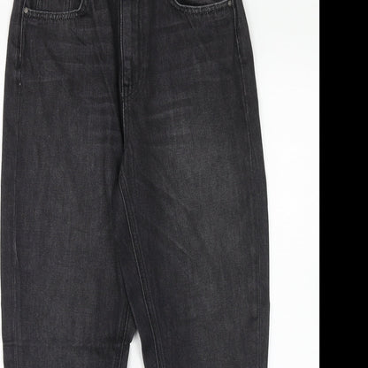 Only Womens Black Cotton Tapered Jeans Size 26 in L30 in Regular Zip