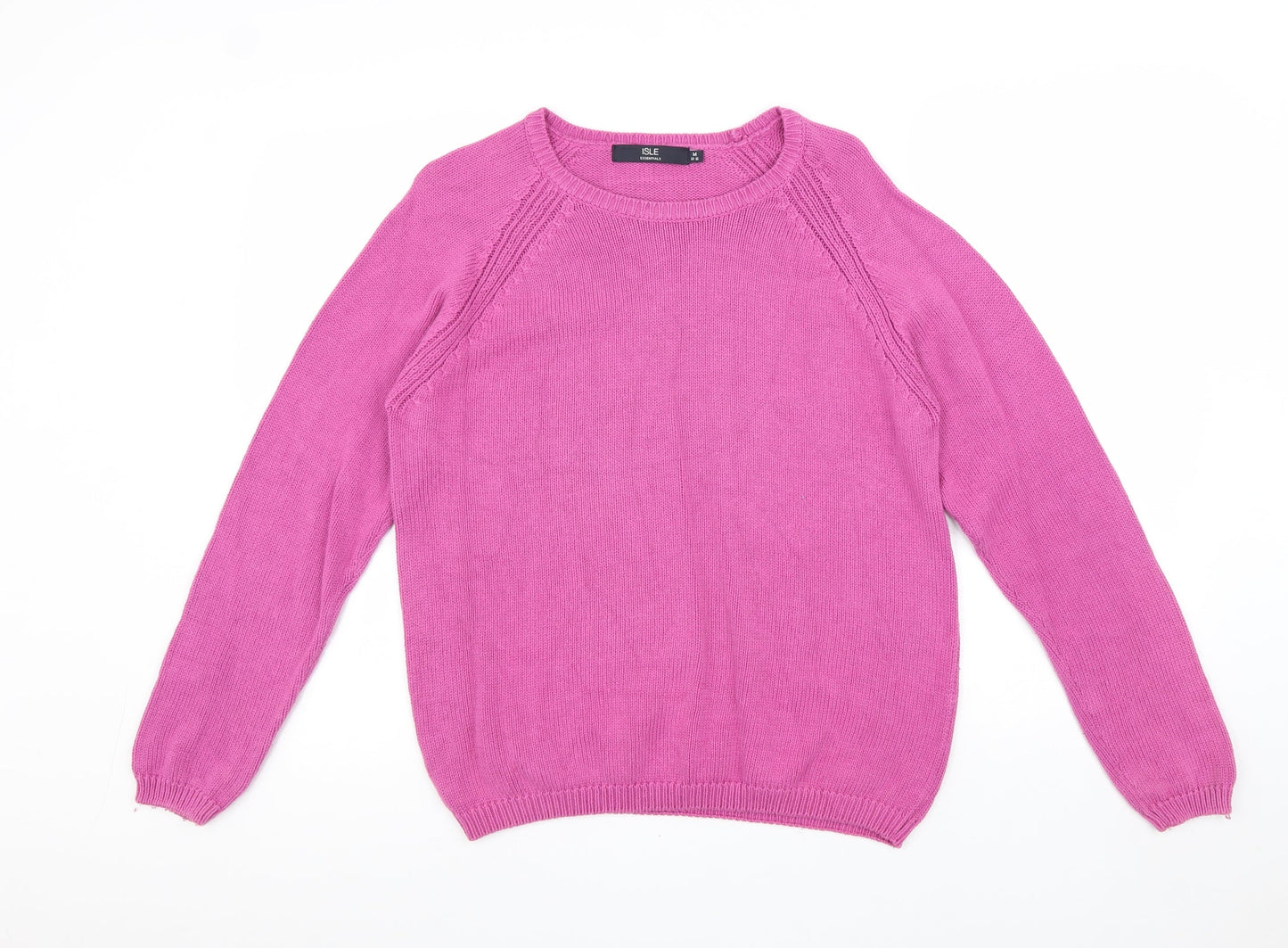 Womens UK Size 12 EWM Pink Pullover Jumper