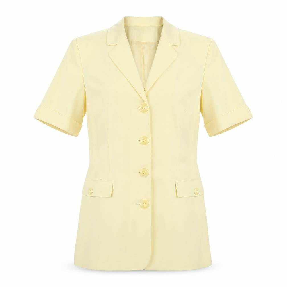 Womens UK Size 10 New Look Regular Yellow Blazer