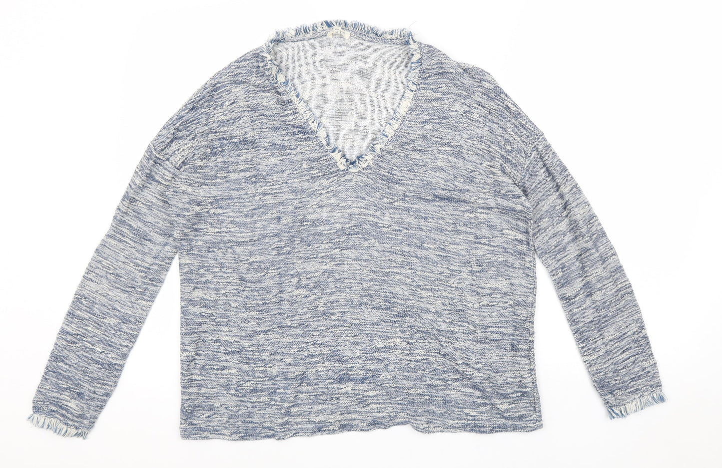Womens UK Size 10 River Island Grey Pullover Jumper