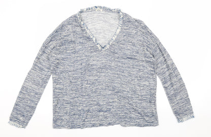 Womens UK Size 10 River Island Grey Pullover Jumper