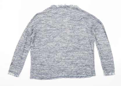Womens UK Size 10 River Island Grey Pullover Jumper