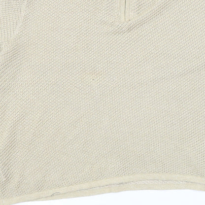 Womens UK Size 14 NEXT Gold Pullover Jumper