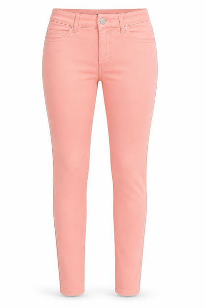 Womens UK Size 8 Marks and Spencer Slim Fit Skinny Pink Jeans