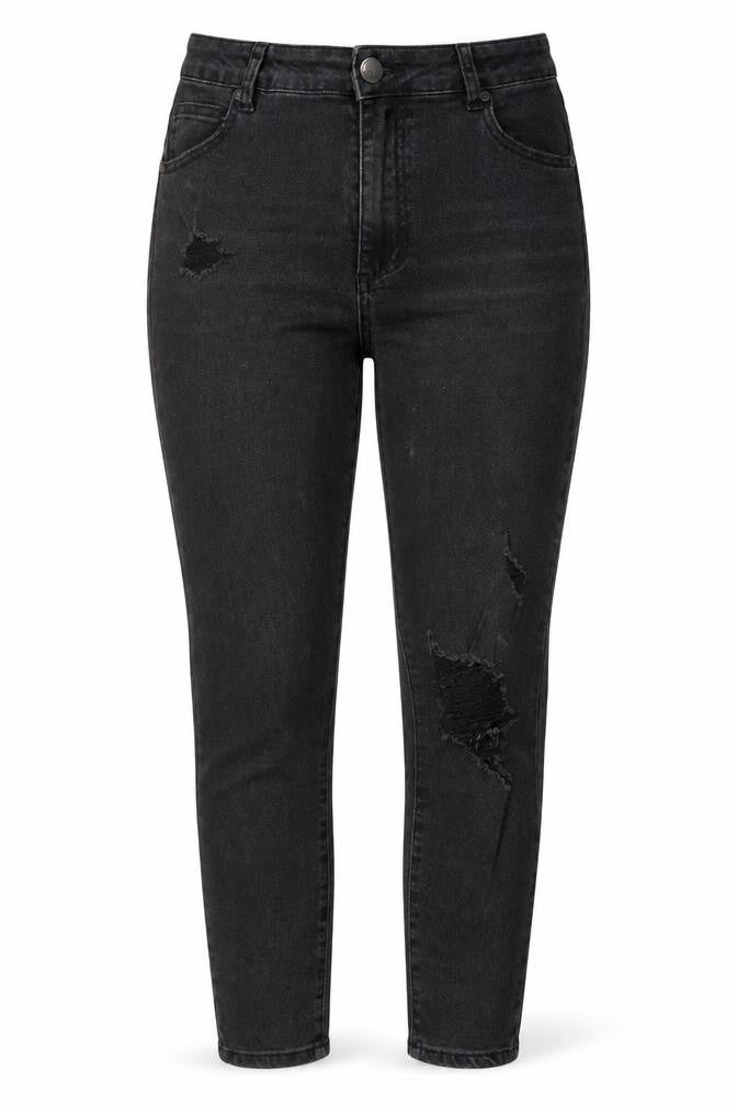 Womens UK Size 10 Cotton On Regular Fit Skinny Black Jeans