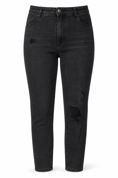 Womens UK Size 10 Cotton On Regular Fit Skinny Black Jeans