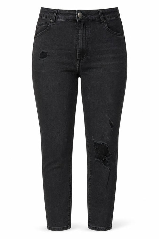 Womens UK Size 10 Cotton On Regular Fit Skinny Black Jeans
