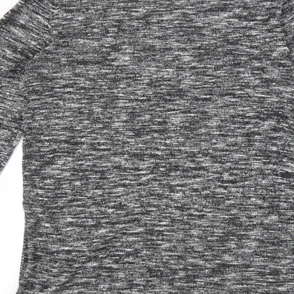 Womens UK Size S Divided Grey Basic Blouse