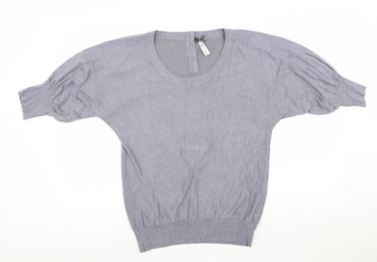 Womens UK Size 8 NEXT Grey Pullover Jumper