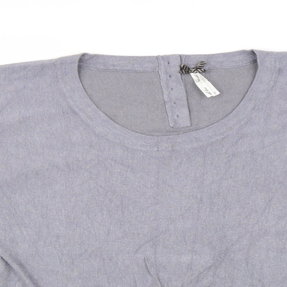 Womens UK Size 8 NEXT Grey Pullover Jumper