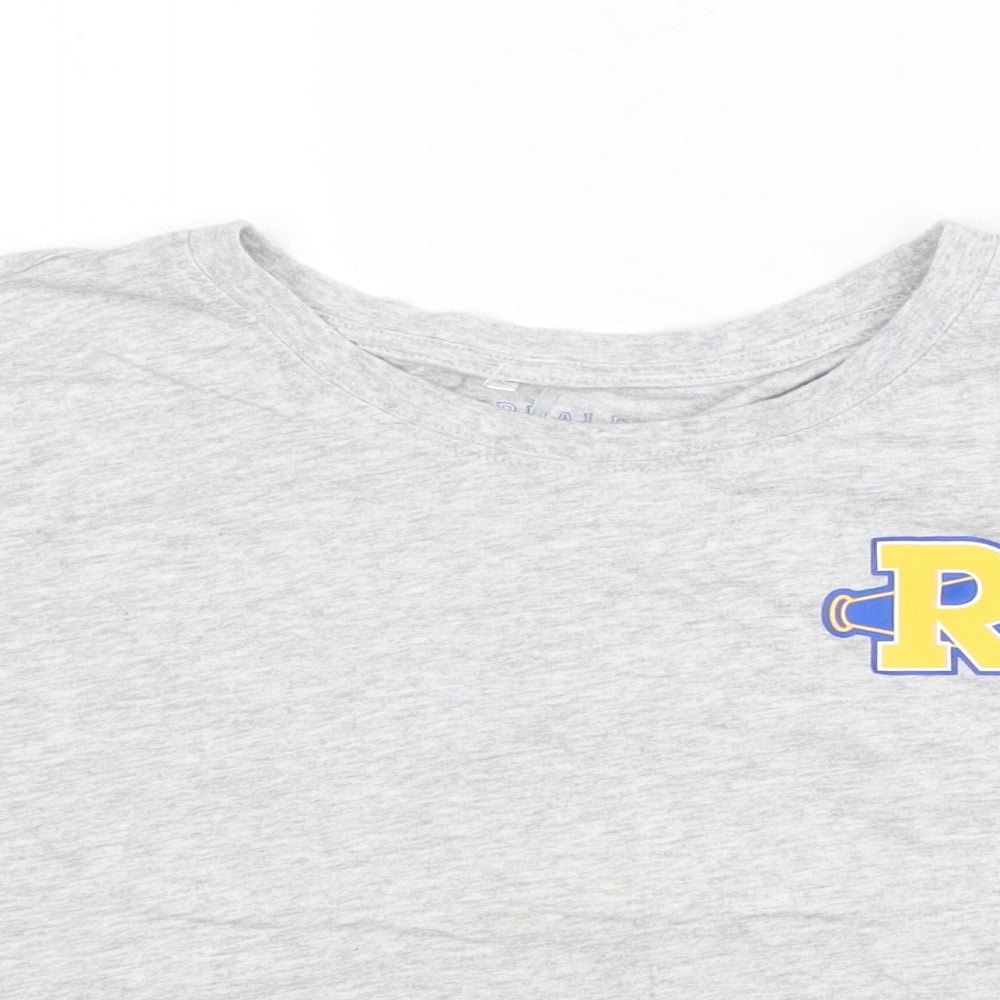 Womens UK Size M Riverdale Grey Basic T-Shirt