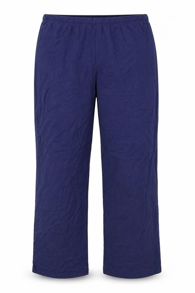 Womens UK Size L Preworn Regular Fit  Blue Trousers