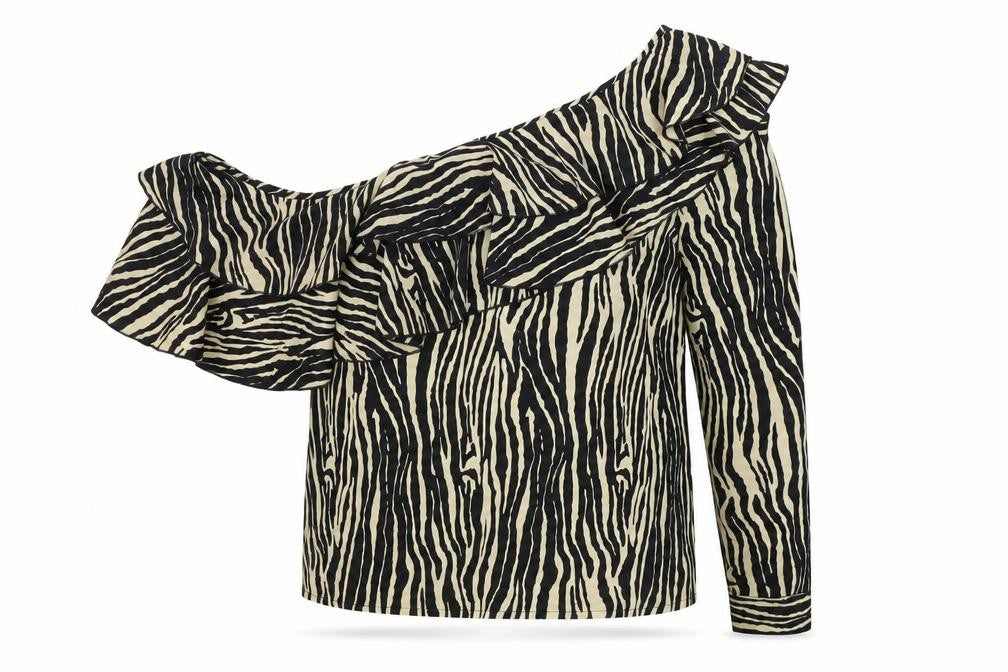 Womens UK Size 10 Boohoo Beige Basic Blouse