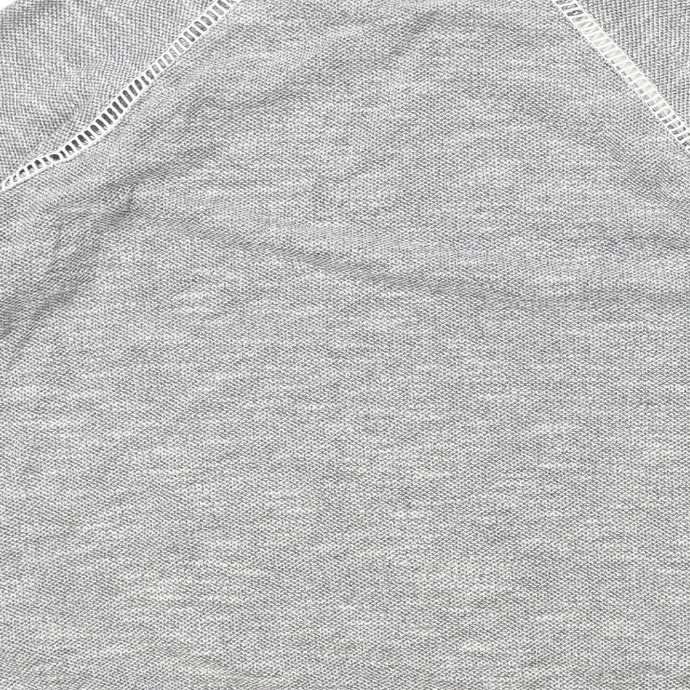 TU Womens Green Round Neck Polyester Pullover Jumper Size 14