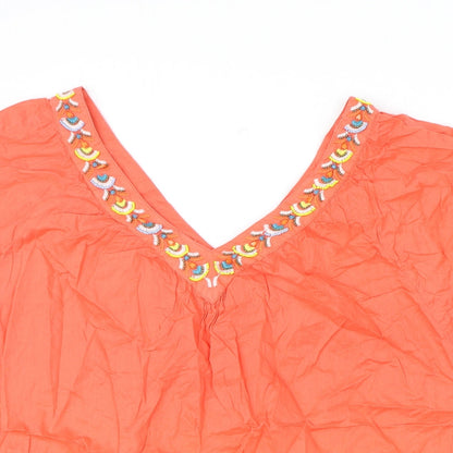 Womens UK Size S Monsoon Pink Basic Blouse
