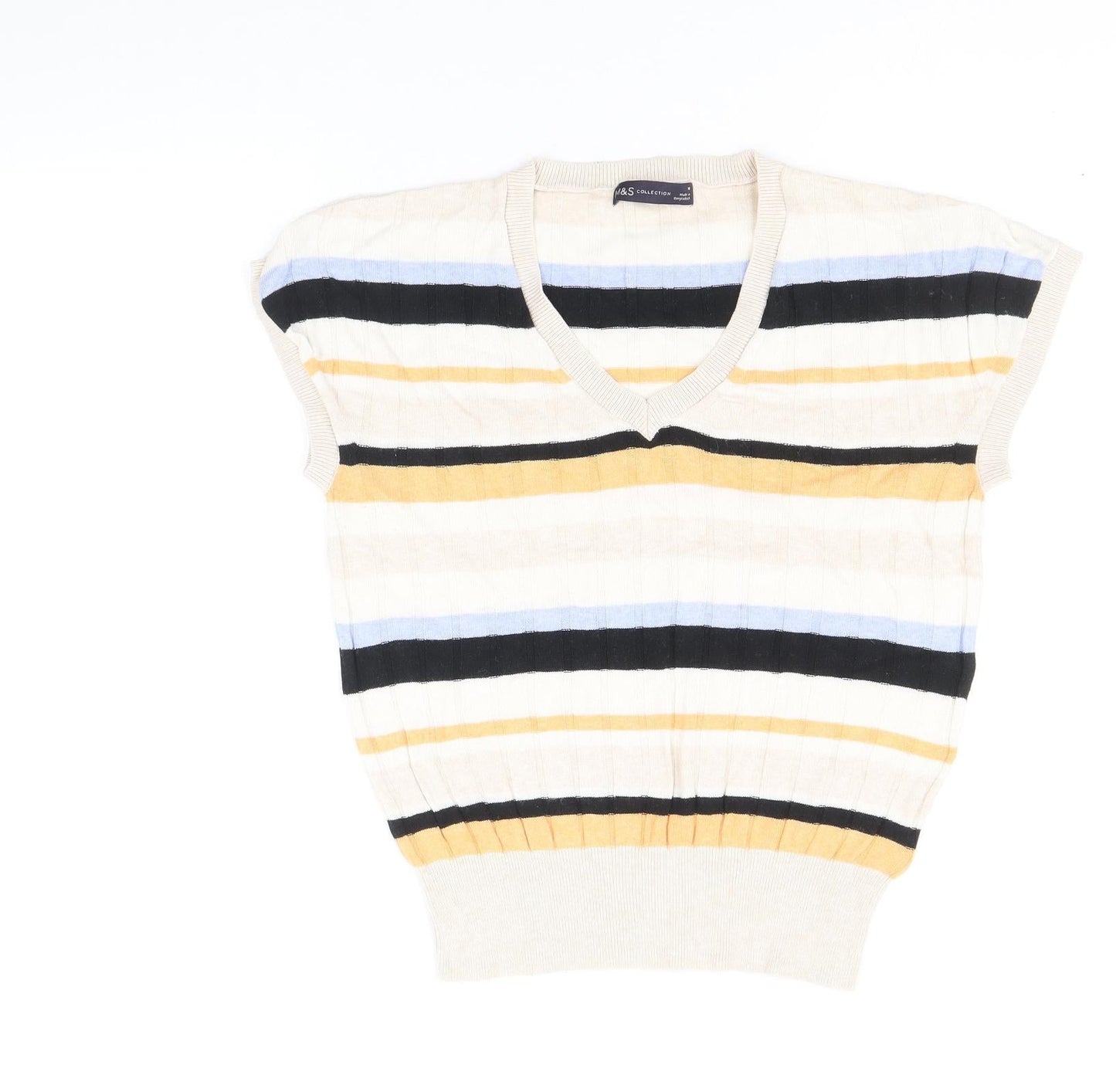 Womens UK Size M Marks and Spencer Multicoloured Pullover Jumper
