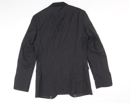 Mens UK Size 38 Marks and Spencer Regular Black Suit Jacket