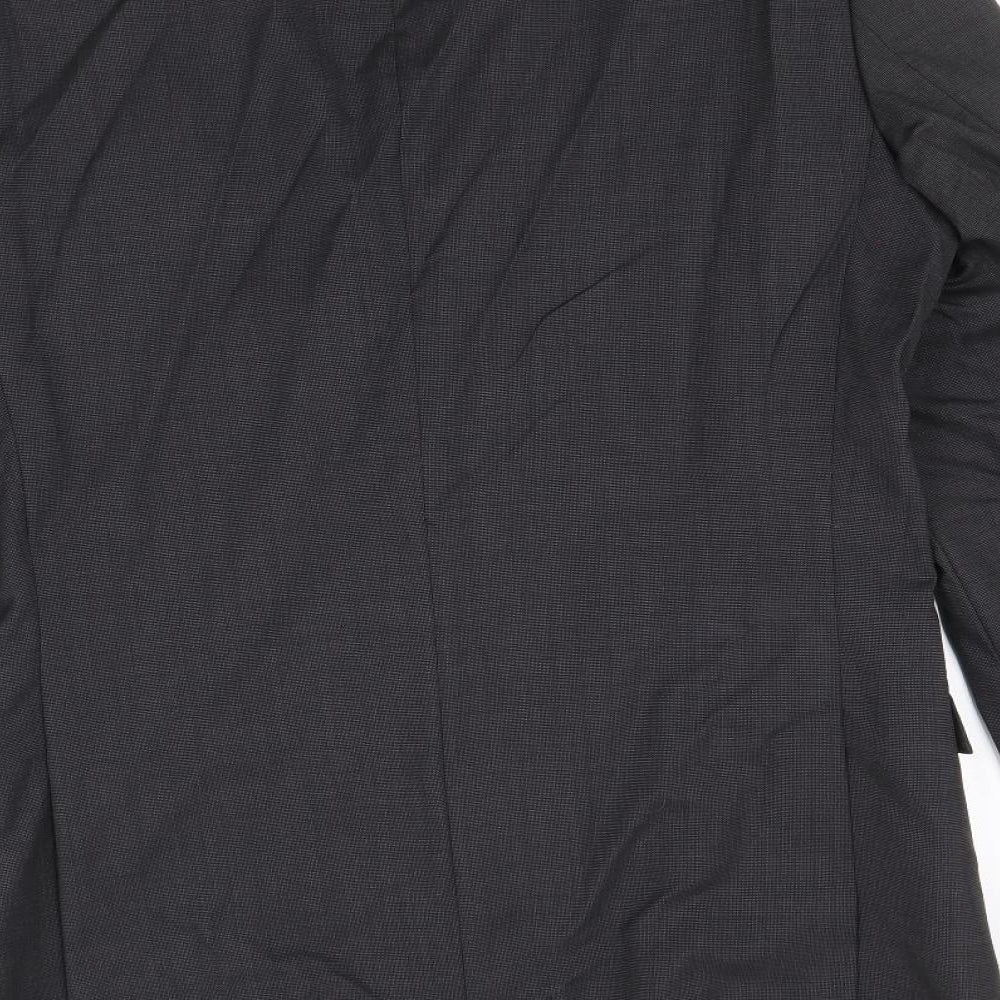 Mens UK Size 38 Marks and Spencer Regular Black Suit Jacket