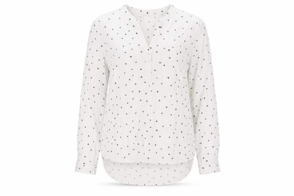 Womens UK Size 14 Marks and Spencer White Basic Button-Up