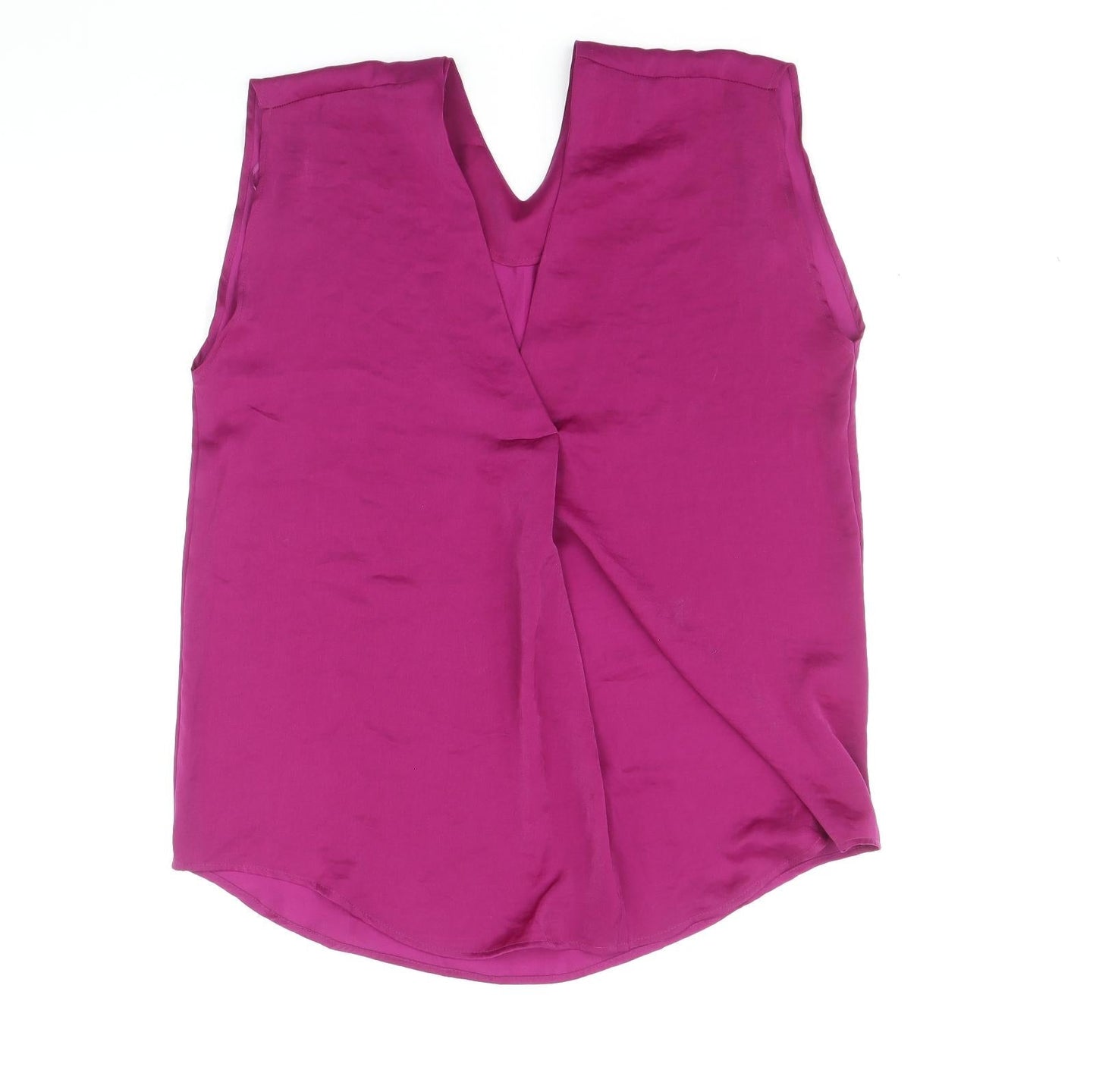 Womens UK Size 8 Marks and Spencer Purple Basic Tank