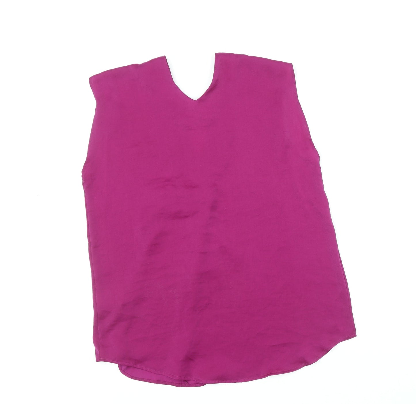Womens UK Size 8 Marks and Spencer Purple Basic Tank
