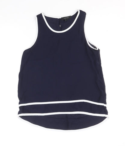 Womens UK Size 10 Atmosphere Blue Basic Tank