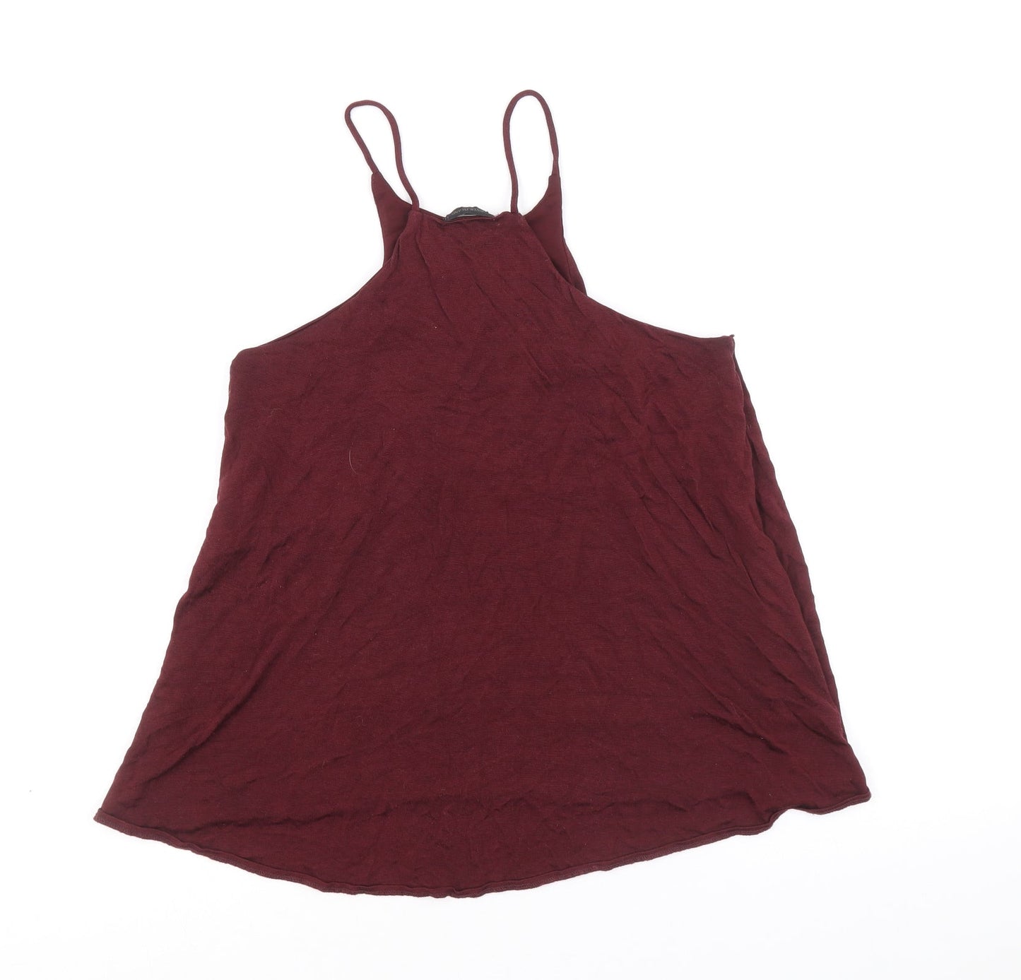 Womens UK Size 10 River Island Purple Basic Tank