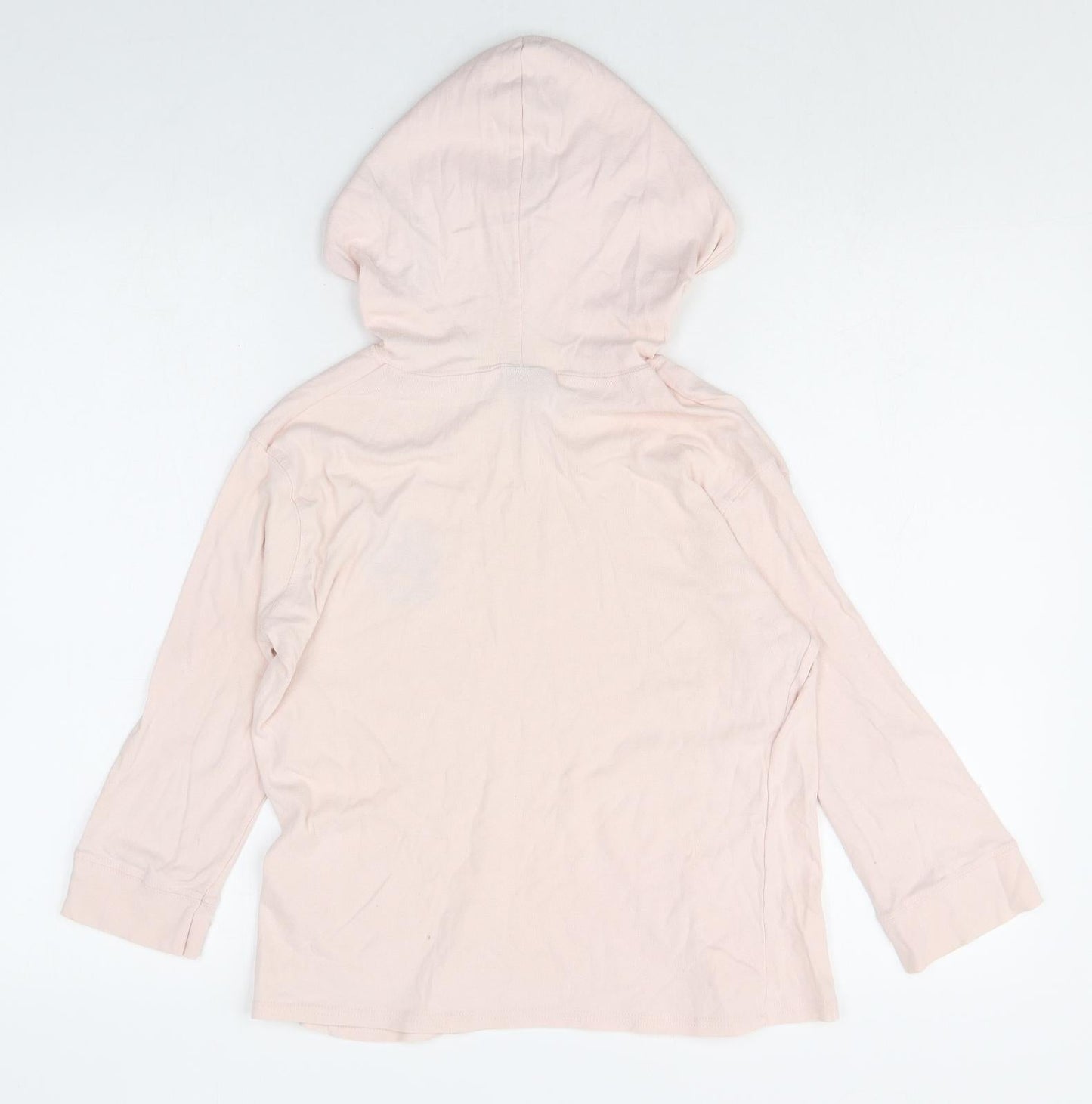 Silver Girls Pink 100% Cotton Pullover Hoodie Size L Pullover - Florida