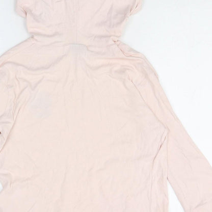 Silver Girls Pink 100% Cotton Pullover Hoodie Size L Pullover - Florida