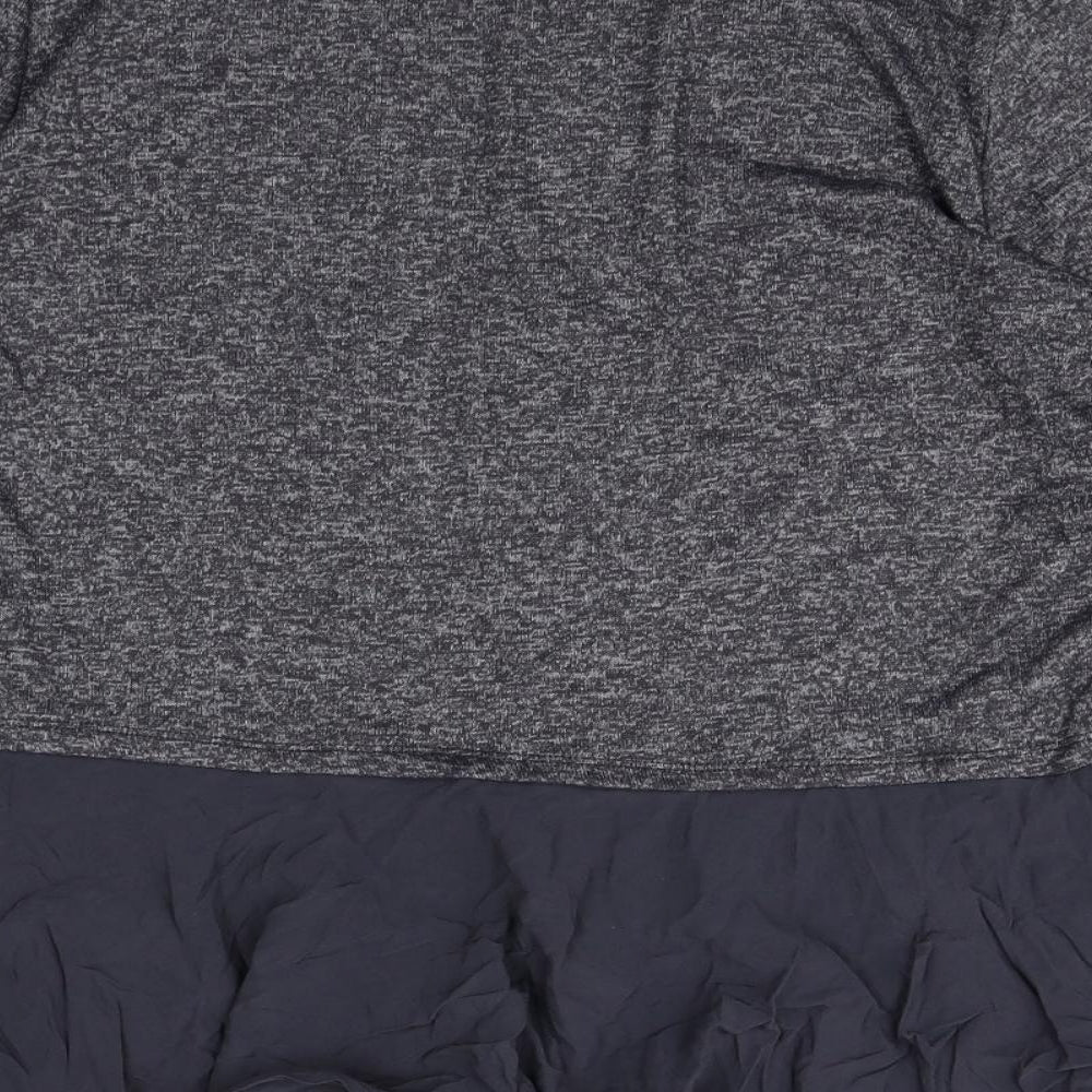 TU Womens Green Viscose A-Line Size 16 Round Neck Pullover