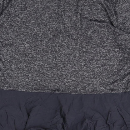 TU Womens Green Viscose A-Line Size 16 Round Neck Pullover