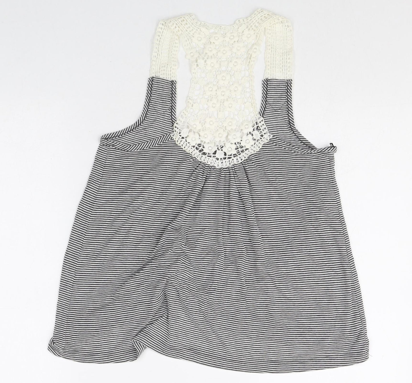 Womens UK Size S FOREVER 21 Multicoloured Basic Tank