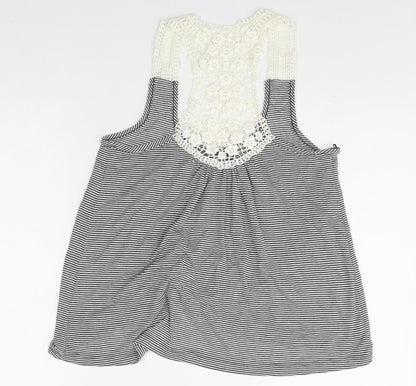 Womens UK Size S FOREVER 21 Multicoloured Basic Tank