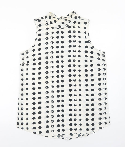 Womens UK Size 14 NEXT White Basic Blouse