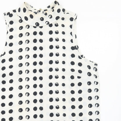 Womens UK Size 14 NEXT White Basic Blouse