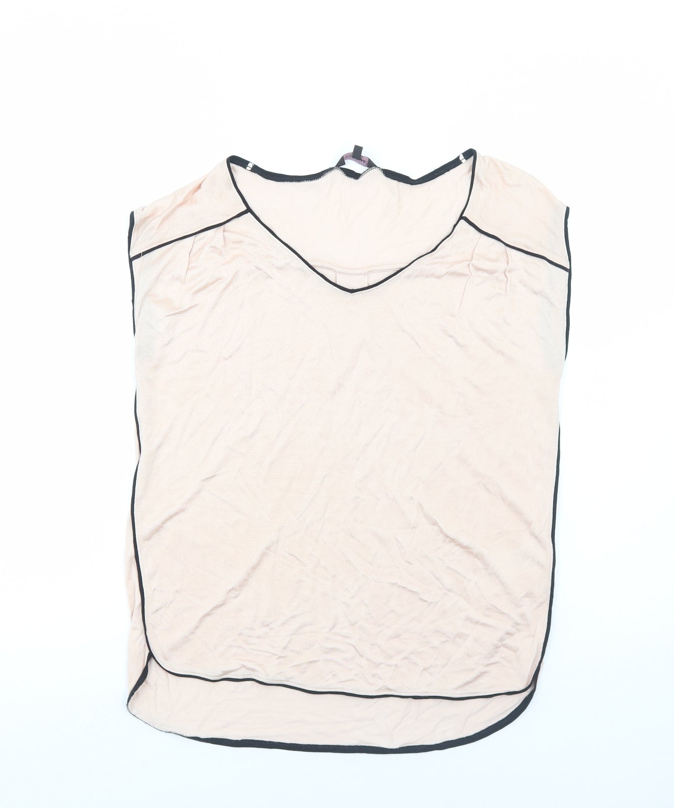 Womens UK Size 10 Phase Eight Pink Basic T-Shirt