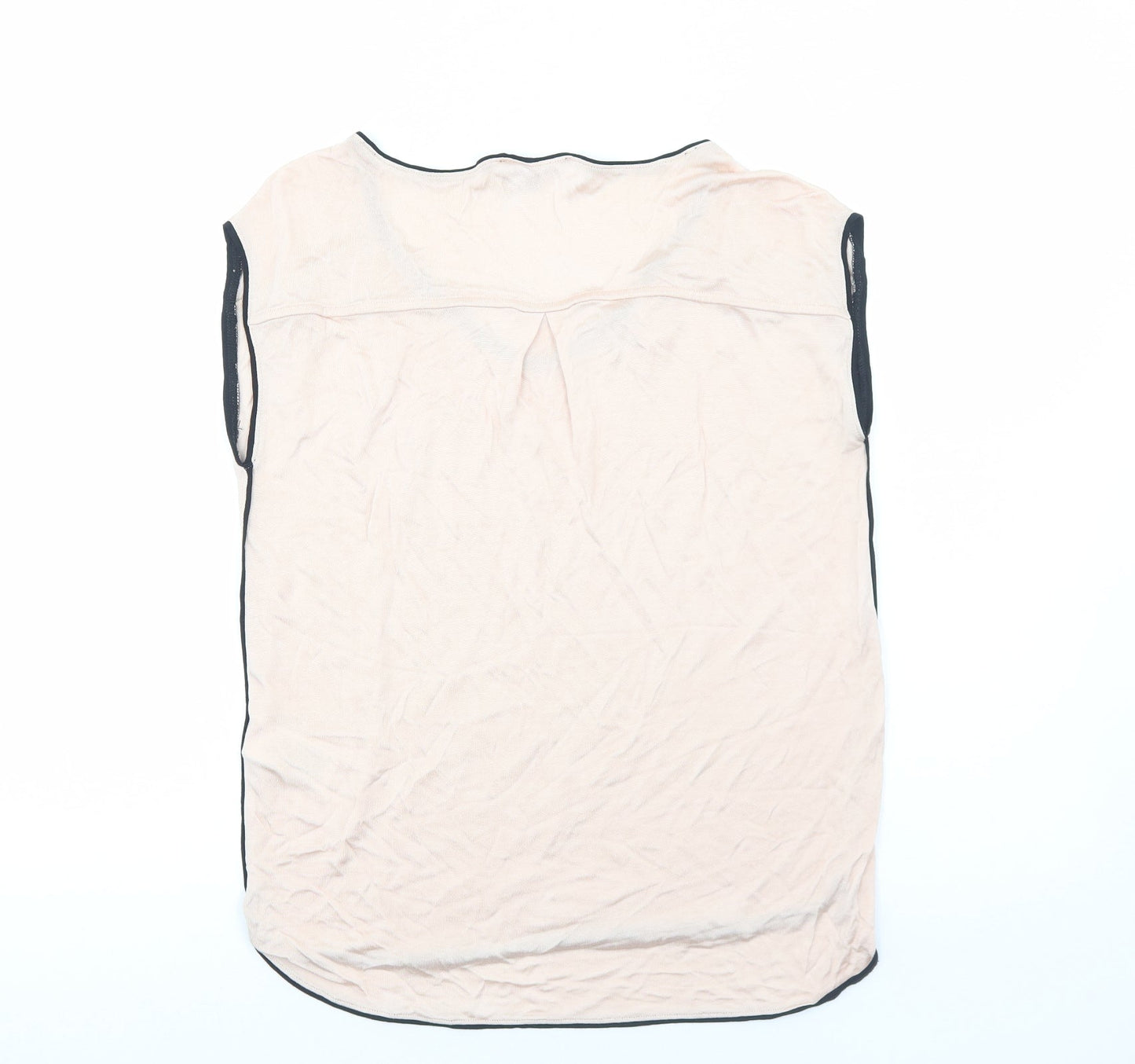 Womens UK Size 10 Phase Eight Pink Basic T-Shirt