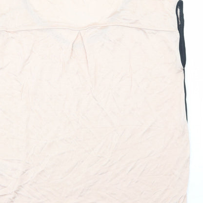 Womens UK Size 10 Phase Eight Pink Basic T-Shirt