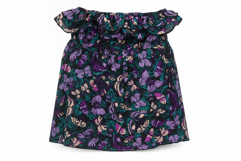 Womens UK Size 10 H&M Black Basic Blouse