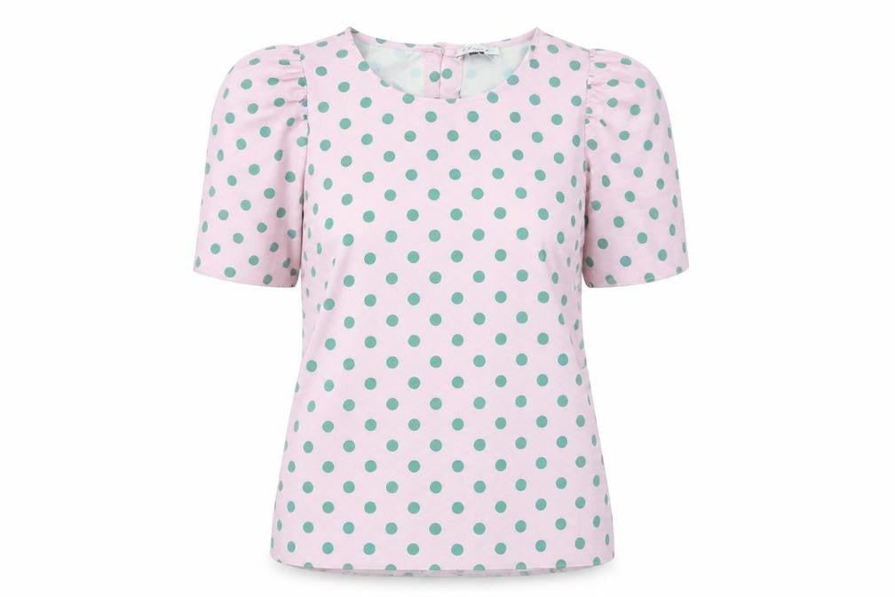 Womens UK Size 12 Closet Pink Basic T-Shirt