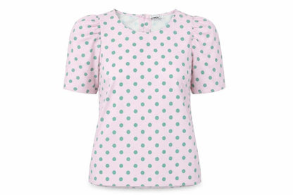 Womens UK Size 12 Closet Pink Basic T-Shirt