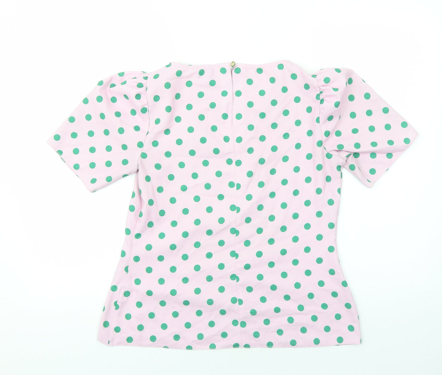 Womens UK Size 12 Closet Pink Basic T-Shirt