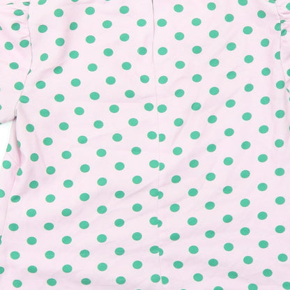 Womens UK Size 12 Closet Pink Basic T-Shirt