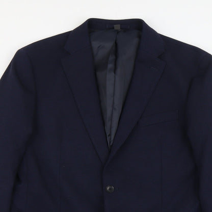 Mens UK Size L Marks and Spencer Regular Blue Suit Jacket