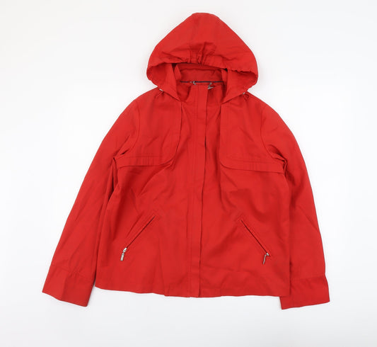 Womens UK Size 12 Marks and Spencer Red Jacket