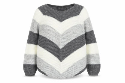 Womens UK Size M Cameo Rose Grey Pullover Jumper