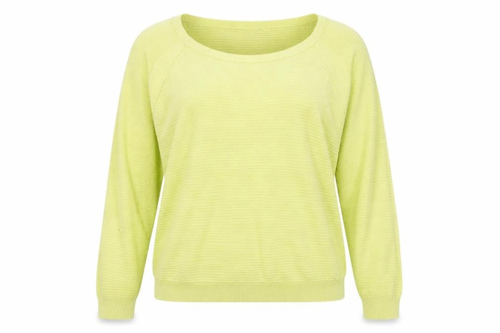 Womens UK Size 12 F&F Green Pullover Jumper